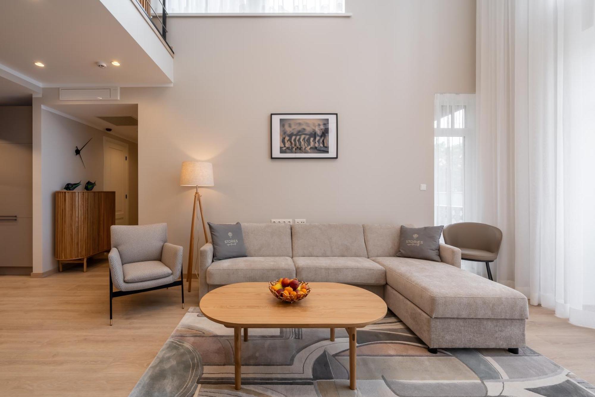 Stories Design Aparthotel Jūrkalne Стая снимка