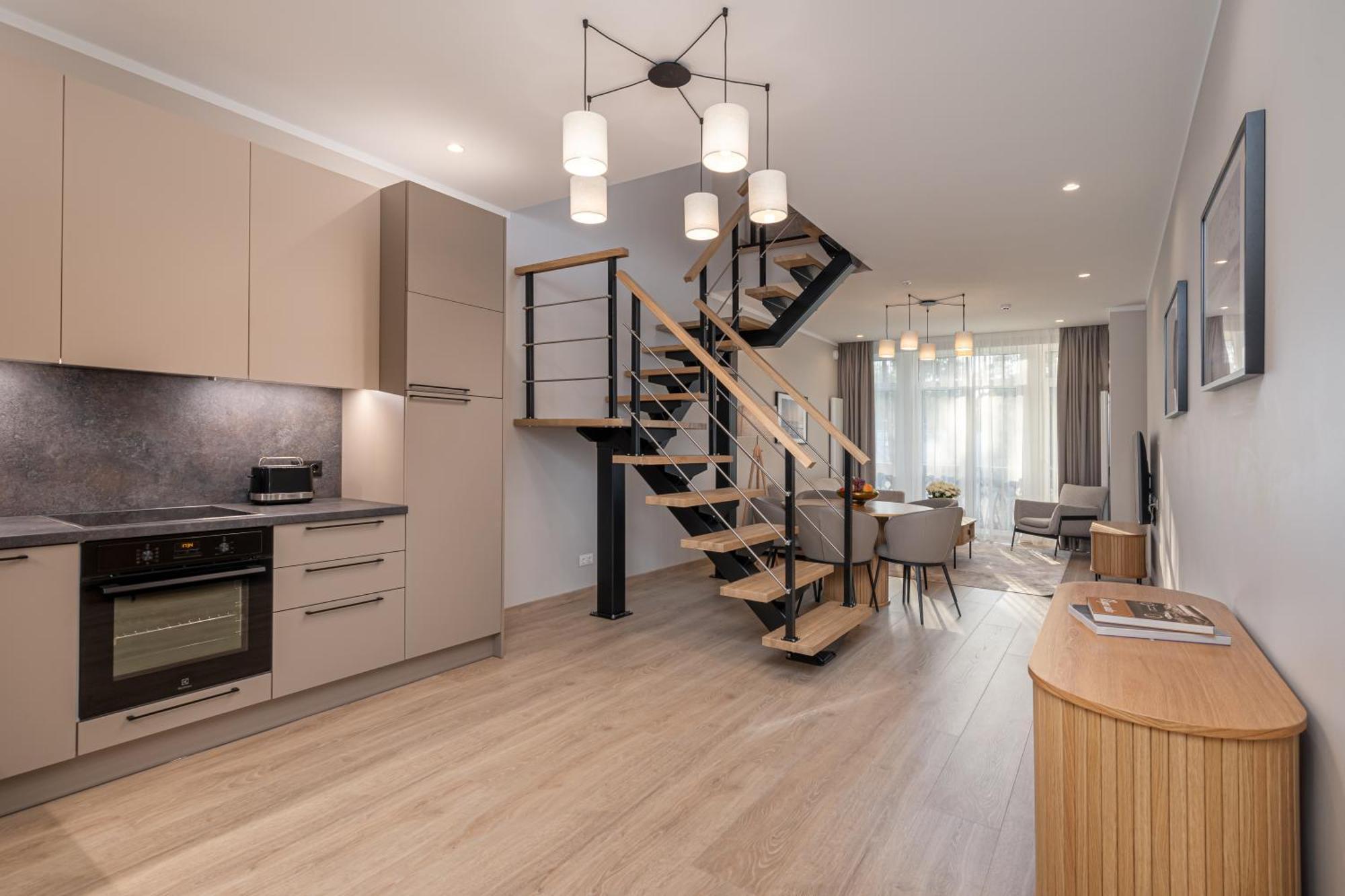 Stories Design Aparthotel Jūrkalne Стая снимка