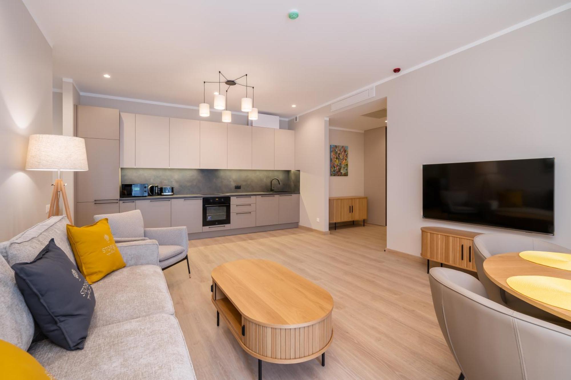 Stories Design Aparthotel Jūrkalne Стая снимка